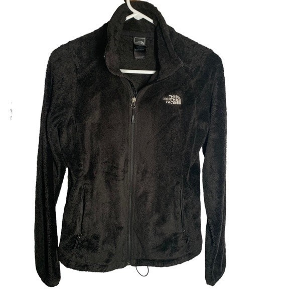 Womens Black North Face Osito Fleece Full Zip Jacket. Size Small - Picture 1 of 7